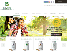 Tablet Screenshot of kratom-capsules.us